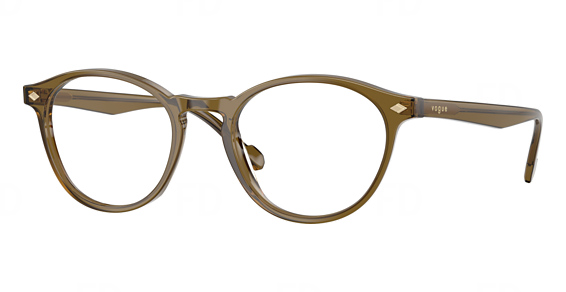 Transparent Olive Green