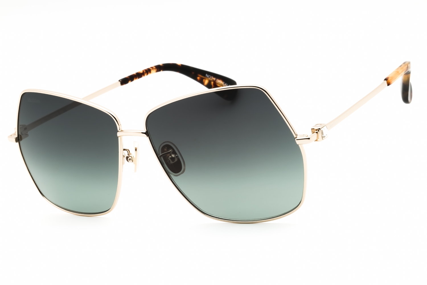 Max Mara MM0035-H Sunglasses Max Mara // MM0035-H Angular Square Sunglasses – VSP Consignment main image 4