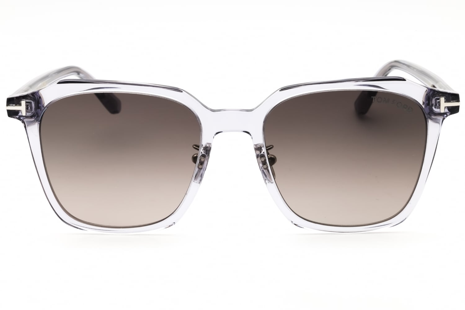 Tom Ford FT0971-K 20B Square Sunglasses - Transparent Grey / Smoke Tom Ford Grey Square Unisex Sunglasses Ft0971-k 20b 54  main image 3