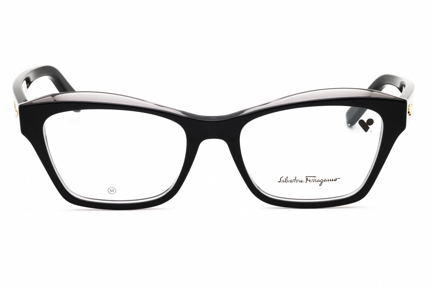 New Salvatore Ferragamo SF-2951 022 Dark Grey & Grey Eyeglasses 53/18/140 Salvatore Ferragamo SF2951LB 022 Eyeglasses Women main image 2