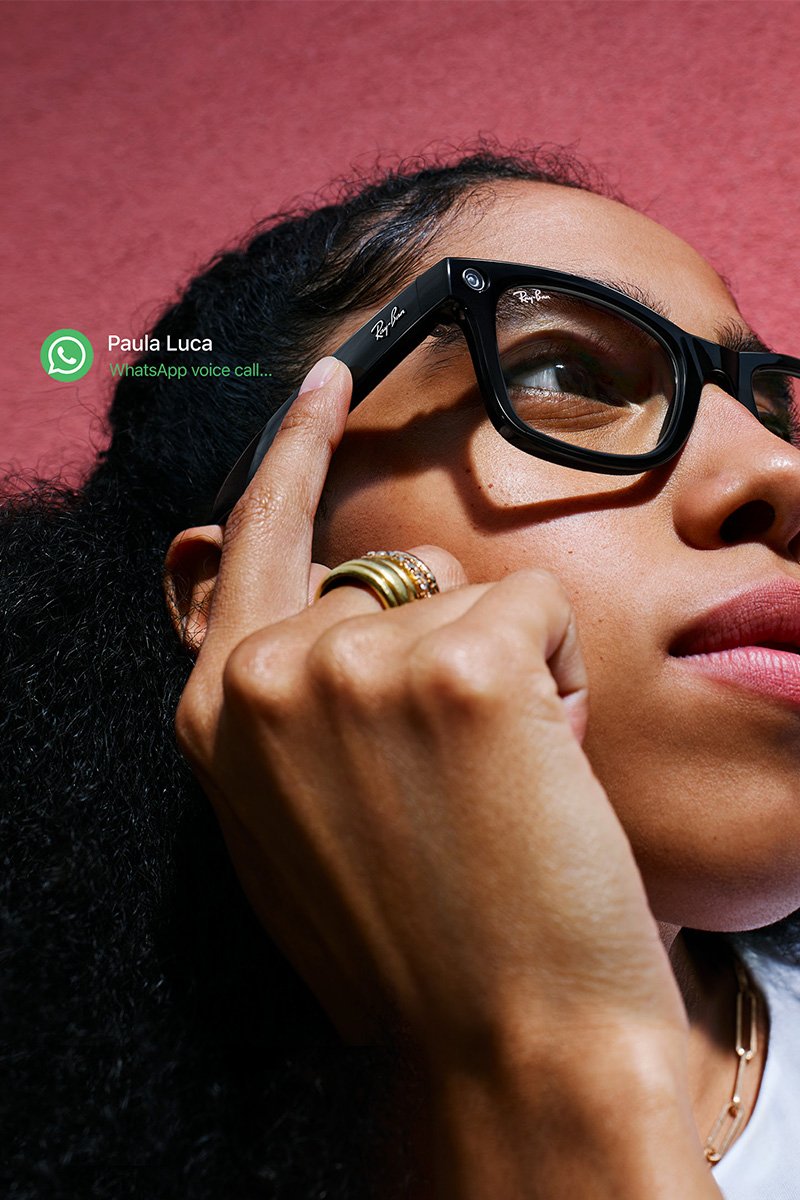 Postalcontacts.com -- Ray-Ban Meta Wayfarer RW4006