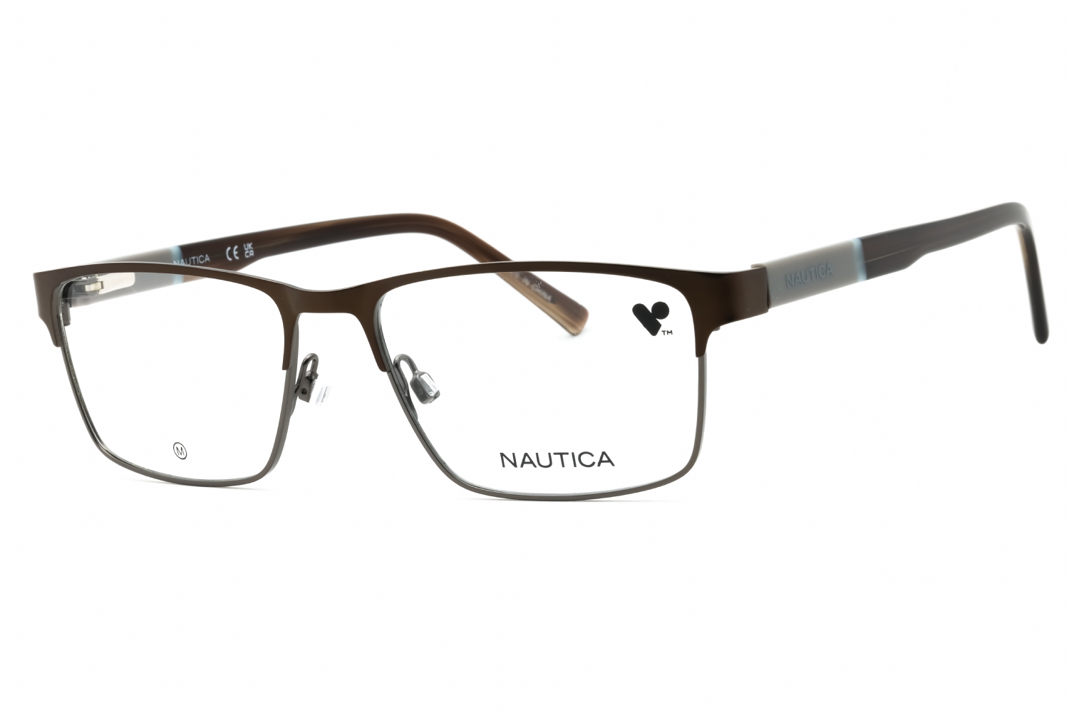 New Nautica N-7334 210 Matte Brown Eyeglasses  53/16/145 get_image_zoom.php?fid=318671 main image 4