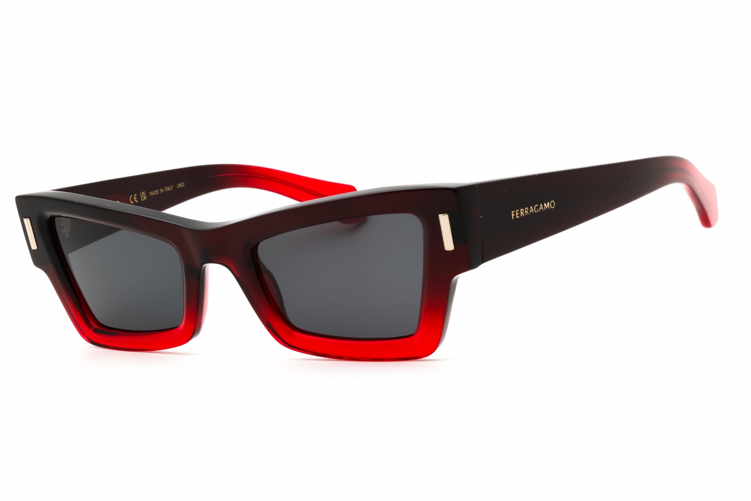 Salvatore Ferragamo SF1107S Sunglasses Opaline Wine Acetate Cat-Eye Postalcontacts.com -- Salvatore Ferragamo SF1107S main image 2
