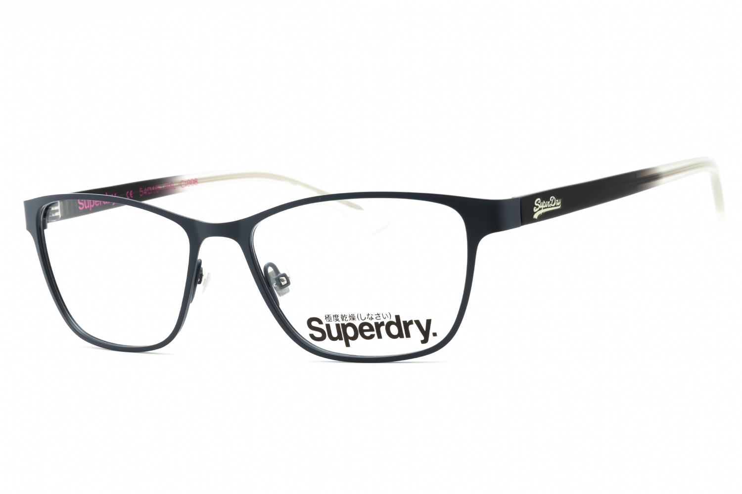 Superdry EYEGLASSES SDOMKA-120-53 New with case Brand New, Superdry Eyeglasses Style Drew C106 Navy/Burgundy  main image 2
