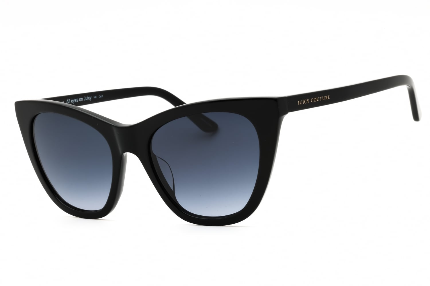 Juicy Couture Dark Black Sunglasses Amazon.com: Juicy Couture Female Sunglass style JU 613/G/S  main image 3