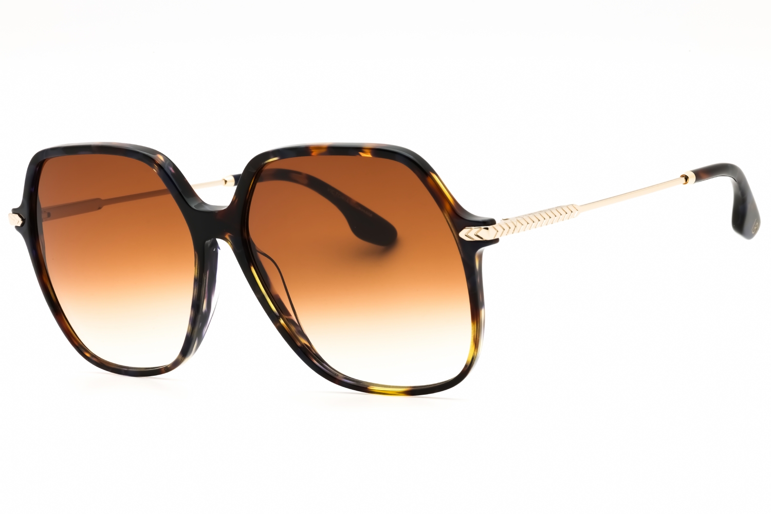 Victoria Beckham Havana Brown Sunglasses Victoria Beckham Vb654s Dark Hav/Brown Sunglasses | Afterpay main image 4