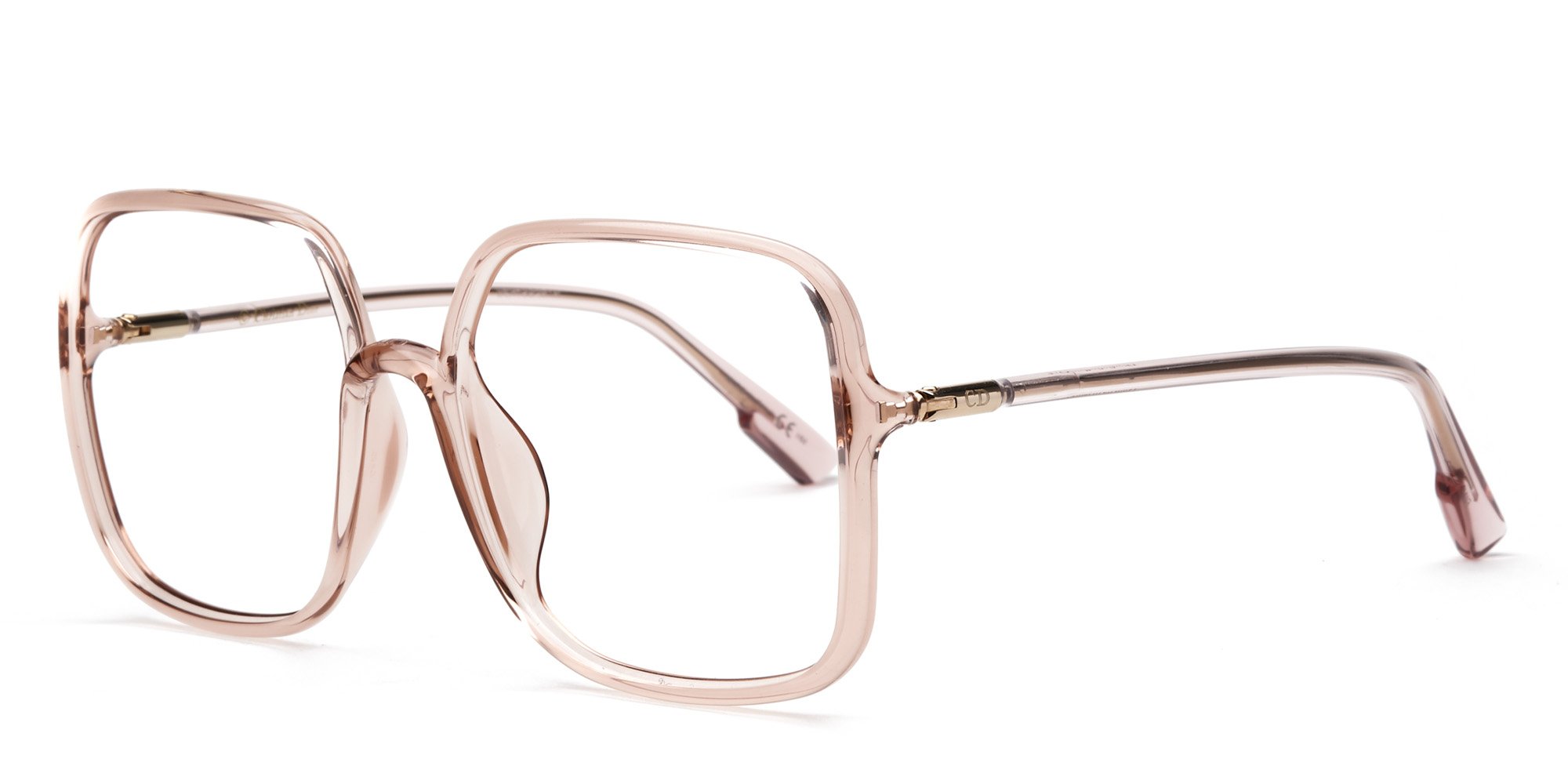 Dior STELLAIRE Stellaire 1 oversized sunglasses Dior Blue in Metal - 43074538 main image 3