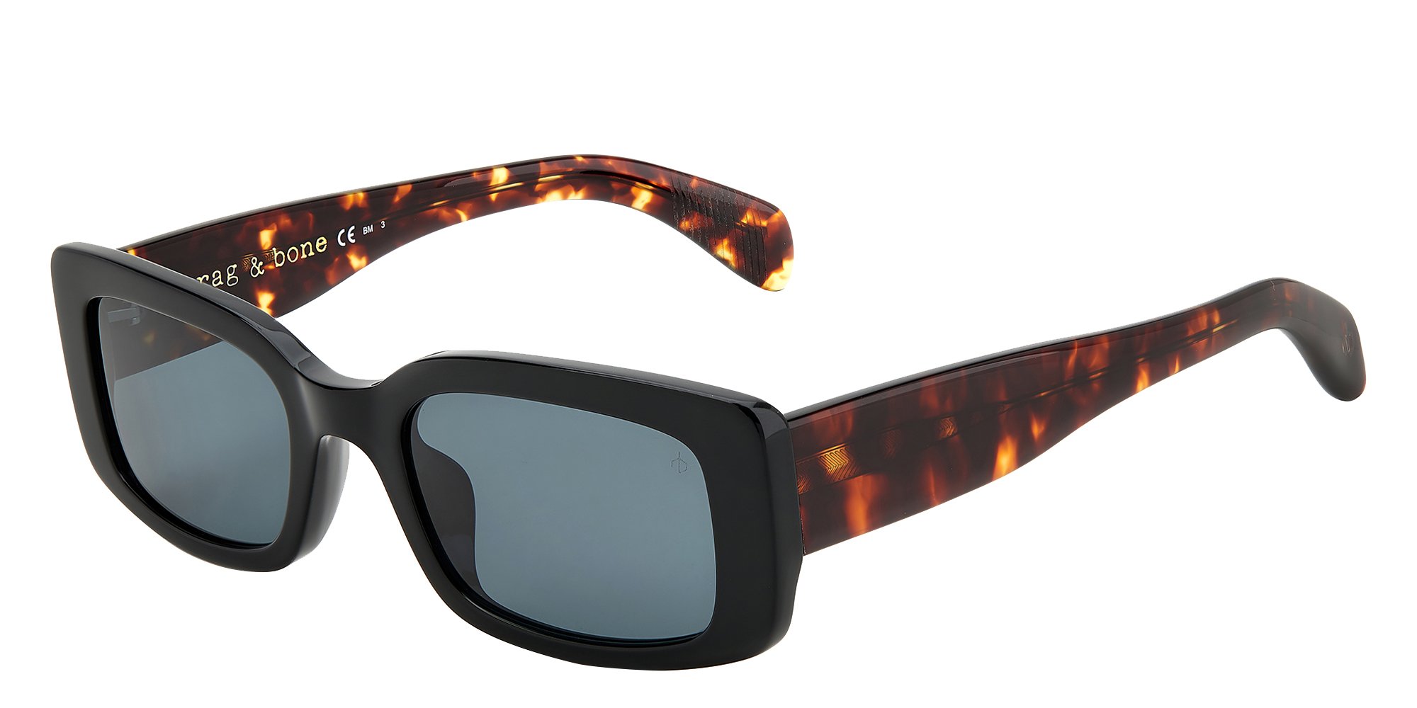 Rag & bone tortoise acetate sunglasses Postalcontacts.com -- Rag and Bone Rag & Bone RNB5057/S main image 2