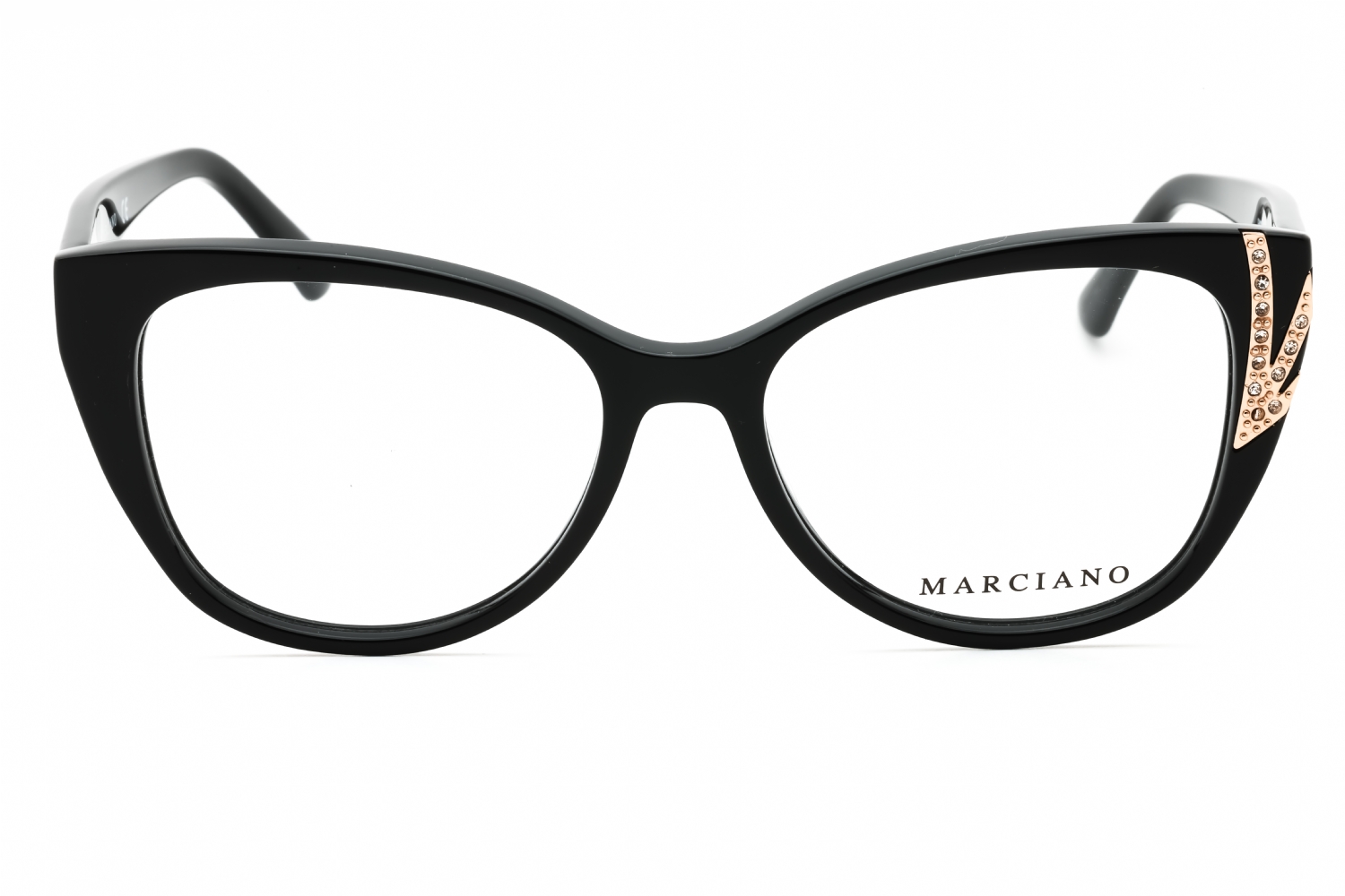 Guess by Marciano EYEGLASSES GM0381-001-52 New with case Guess by Marciano Eyeglasses GM0381-001--52-mm - Walmart.com main image 3
