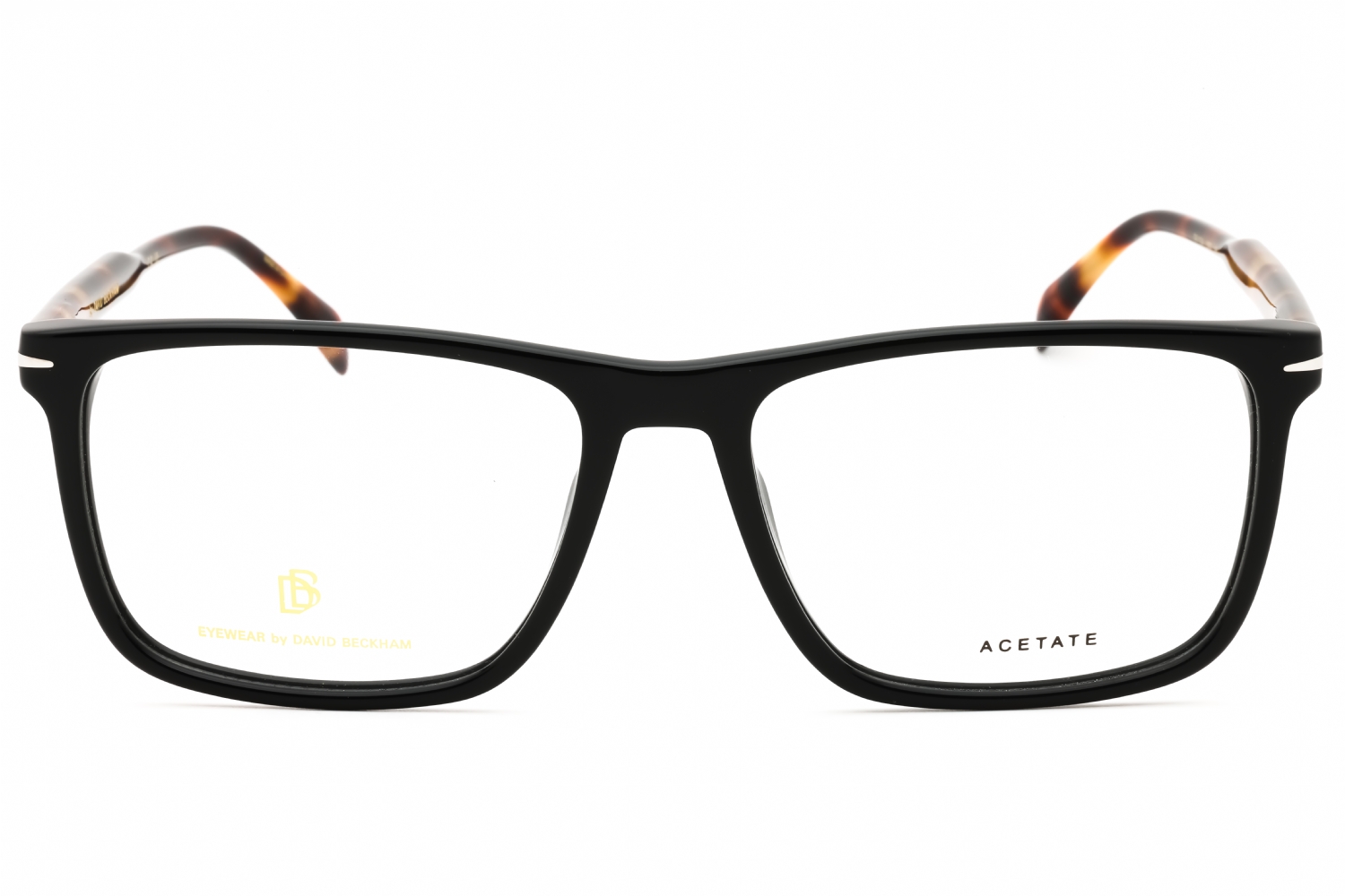 David Beckham DB 1124 - BLK Havana, Plastic, Rectangle frame