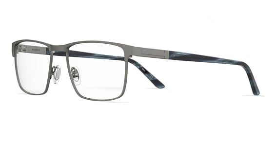 Elasta E 3129 - Dark Grey, Stainless Steel, Rectangle frame
