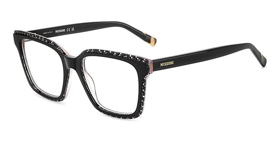 Missoni MIS 0244 - Black, Acetate, Rectangle frame
