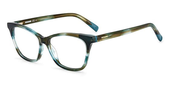 Missoni MIS 0101 - Green Hrn, Acetate, Rectangle frame
