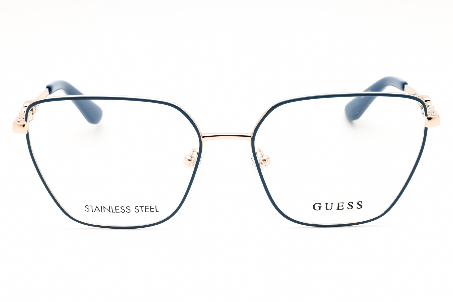 Guess GU2952 - Blue, Metal, Cat Eye frame