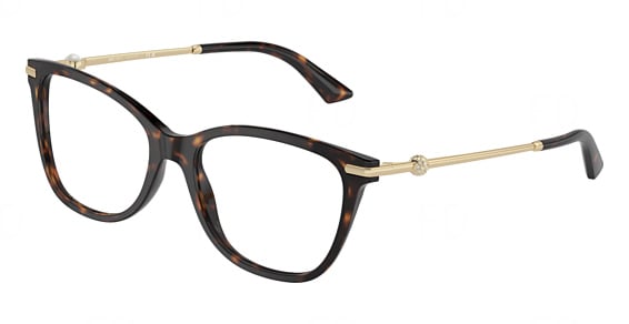 Jimmy Choo JC3007HF - Havana, Plastic, Oval frame