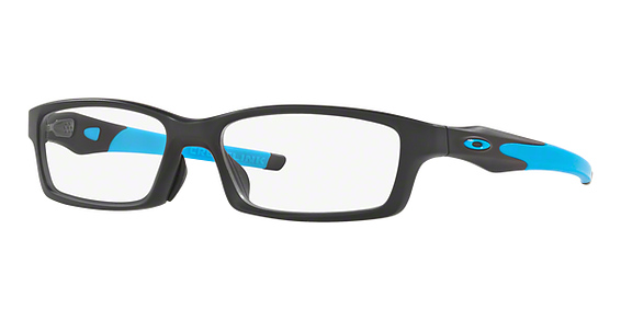 Oakley OX8118 CROSSLINK (A) - Satin Black, Acetate, Rectangle frame