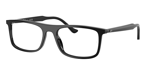 Ray-Ban RX5440 - Black, Plastic, Flat-Top frame