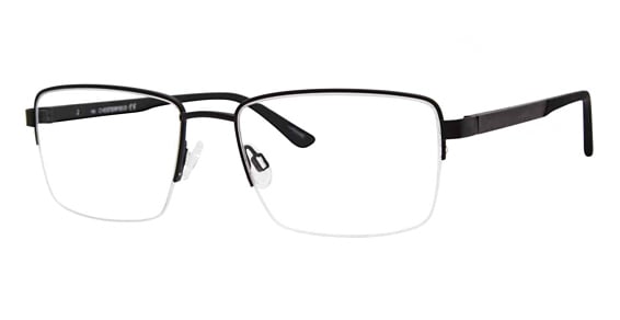 Chesterfield CH 105Xl - Matte Black, Stainless Steel, Rectangle frame
