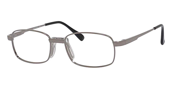 Elasta E 7162 - Ruthenium, Stainless Steel, Rectangle frame