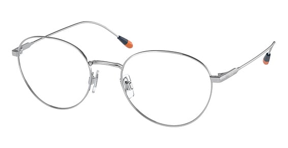 Polo PH1208 - Shiny Silver, Metal, Round frame