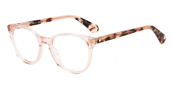 Kate Spade Aila - Pink, Acetate, Rectangle frame