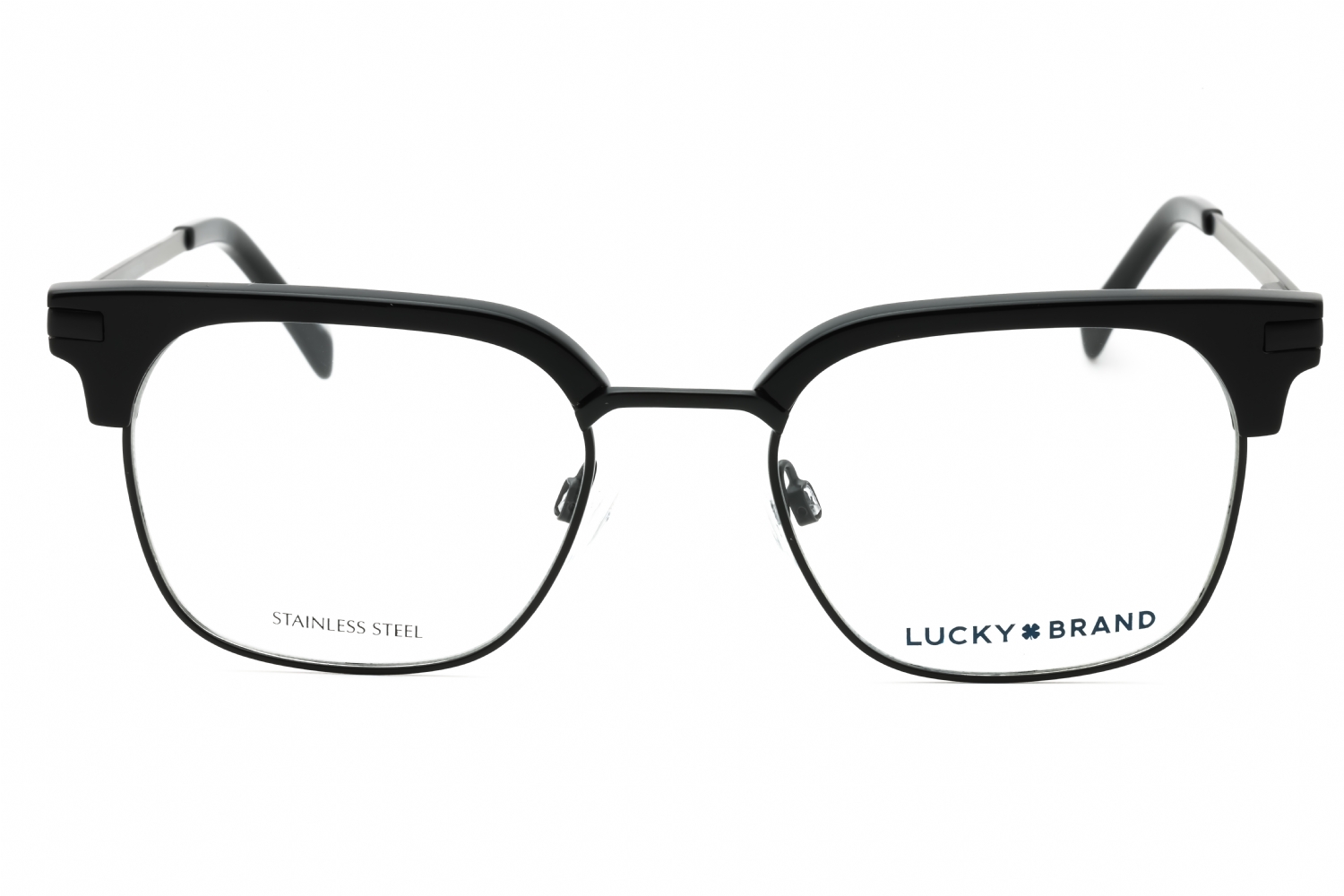 Lucky Brand VLBD322 - Black, Metal, Rectangle frame