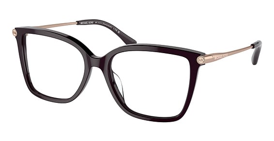Michael Kors MK4101U SHENANDOAH - Cordovan, Plastic, Rectangle frame