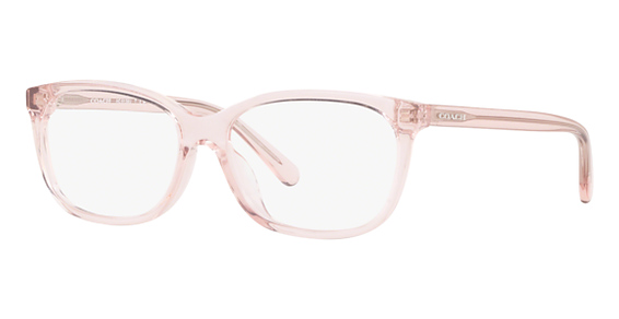 COACH HC6139U - Transparent Pink, Plastic, Oval frame