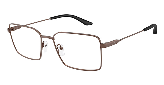 Armani Exchange AX1076 - Matte Bronze, Metal, Mixed Shapes frame