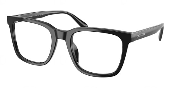 COACH HC6309U - Black, Plastic, Mixed Shapes frame