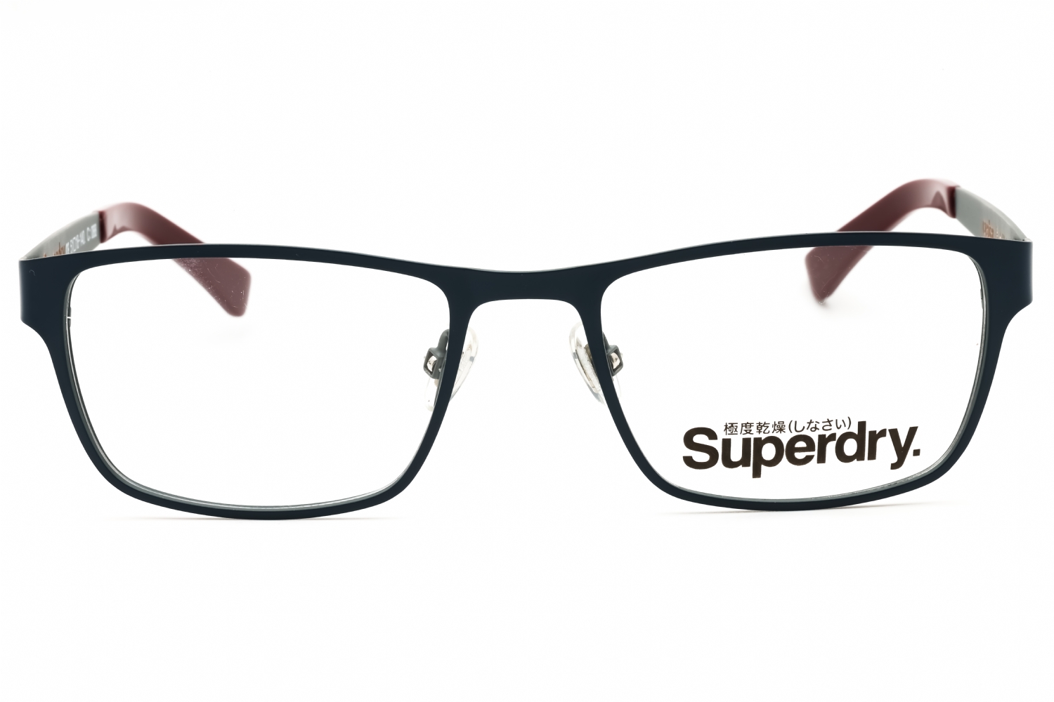 Superdry SDOCEDAR - Blue, Metal, Rectangle frame