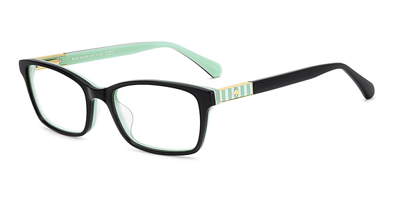 Kate Spade KS Jackeline 2 - Blckgreen, Acetate, Rectangle frame