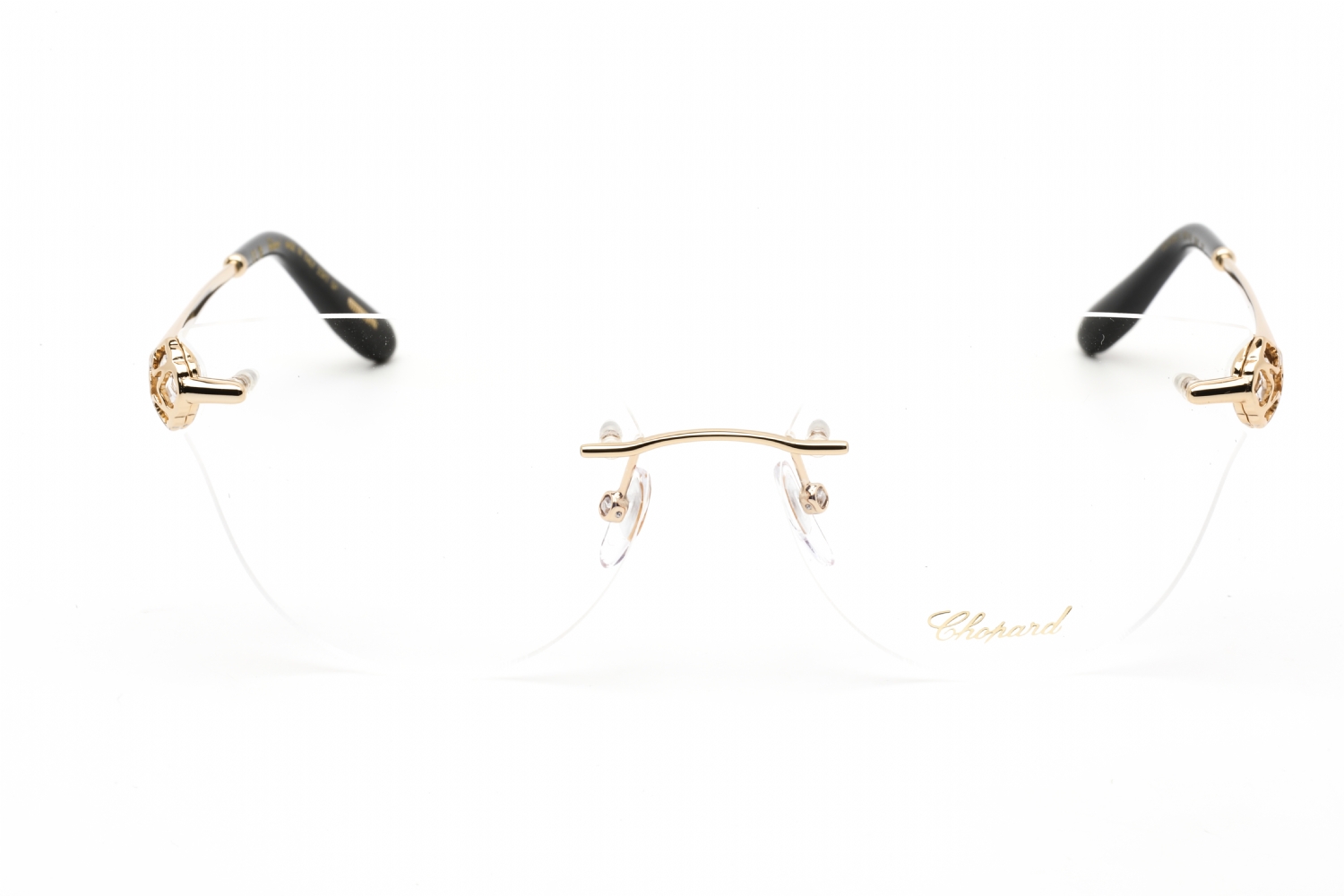 Chopard VCHF87S - Shiny Rose Gold, Metal, Rimless frame