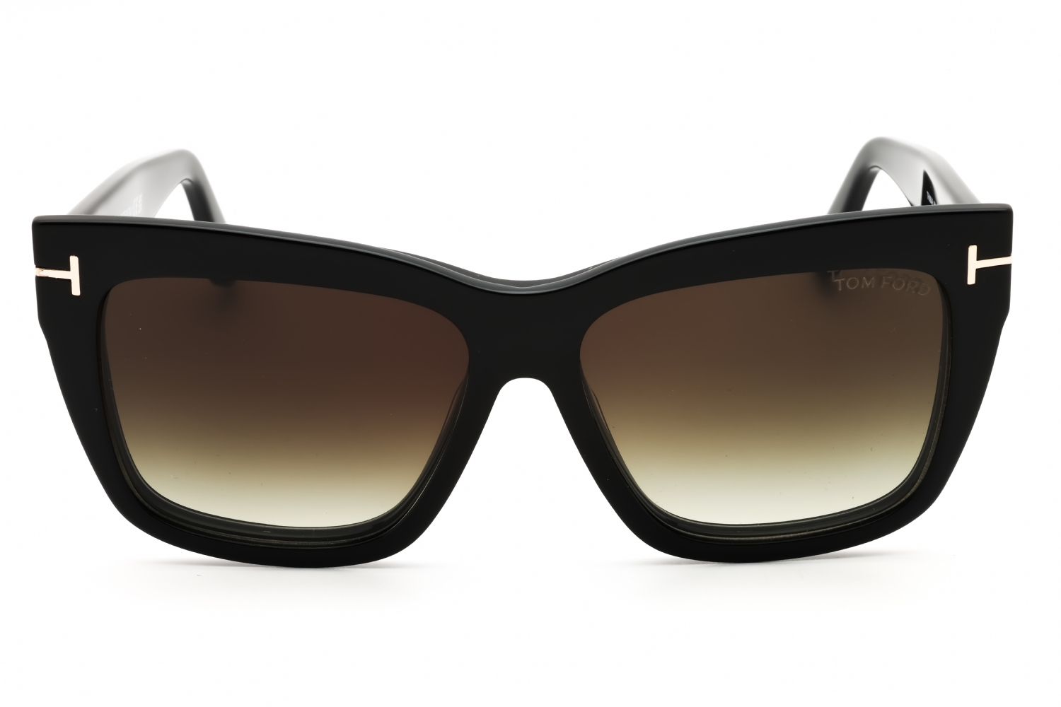 Tom Ford FT6069-B - Shiny Black/clear, Acetate, Cat Eye frame