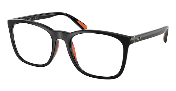 Polo PH2281U - Shiny Black, Acetate, Oval frame