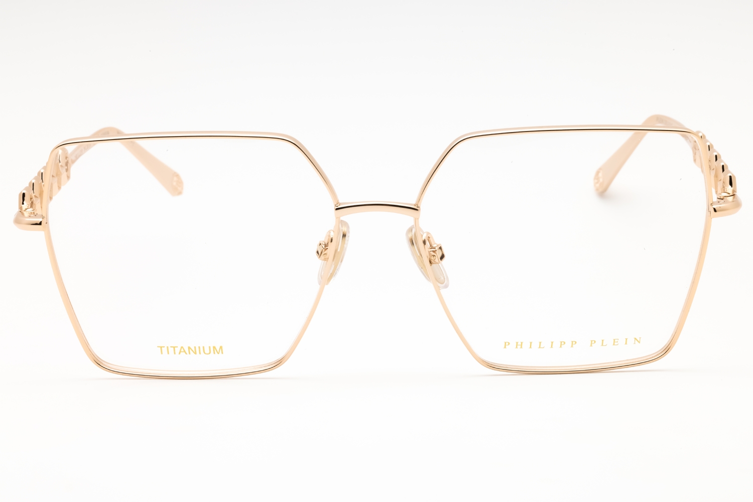 Philipp Plein VPP071M - Shiny Rose Gold, Metal, Rectangle frame