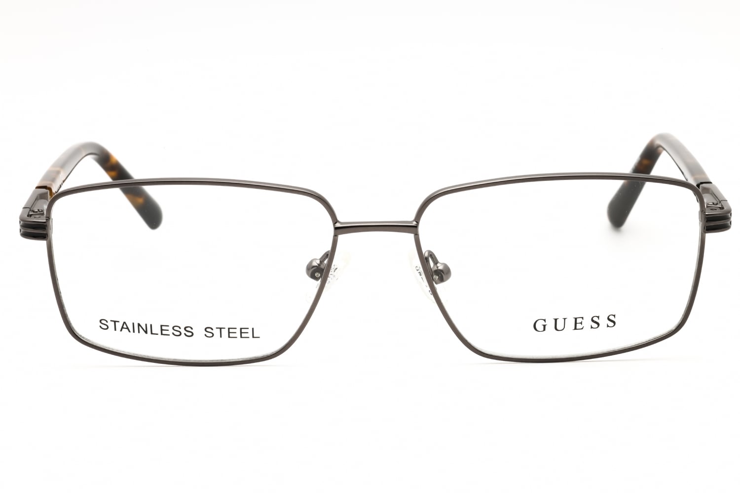 Guess GU50061 - Matte Gunmetal, Metal, Rectangle frame