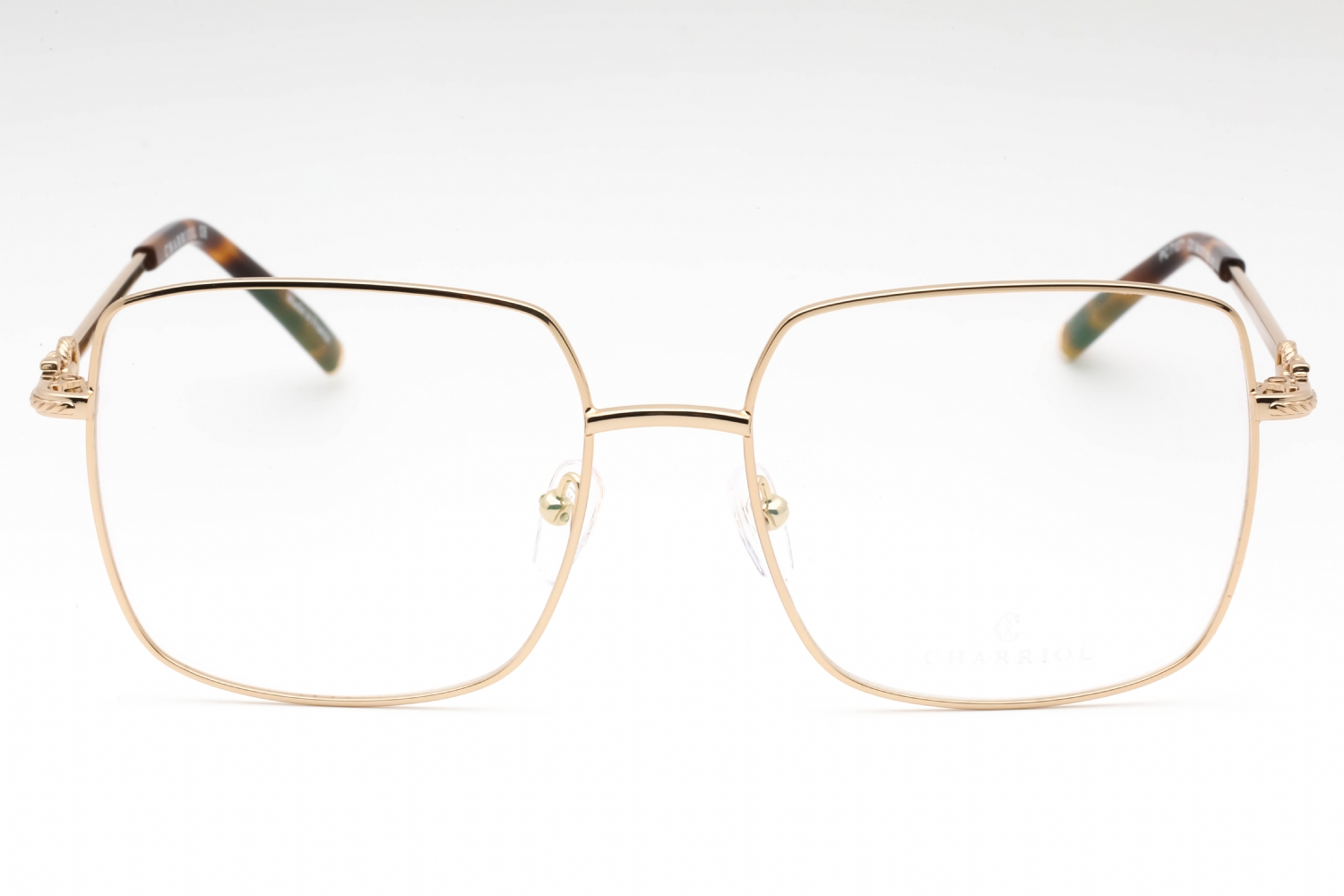 Charriol PC71071 - Shiny Gold/tortoise, Metal, Rectangle frame