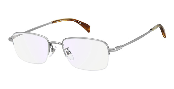 David Beckham DB 1190/F - R812y Mt Ruthen, Metal, Rectangle frame