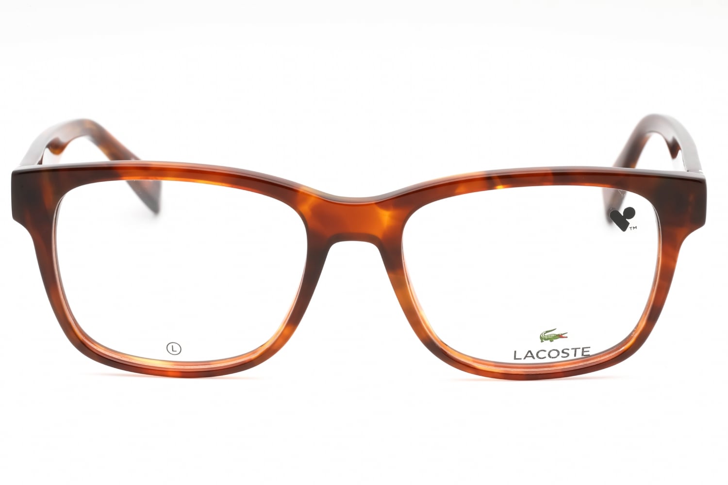 Lacoste L2937 - Havana Blonde, Plastic, Rectangle frame
