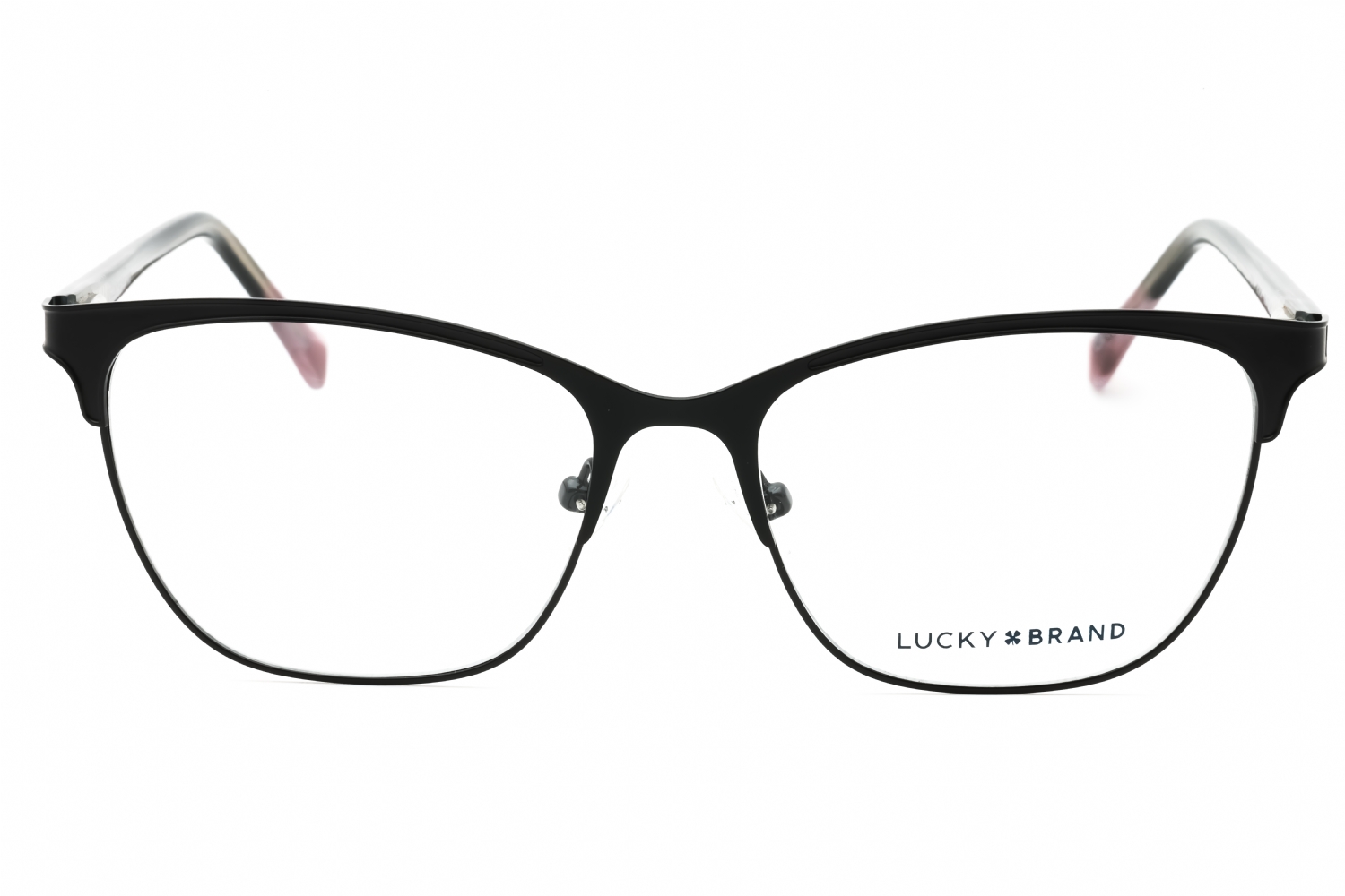 Lucky Brand D114 - Black, Metal, Rectangle frame