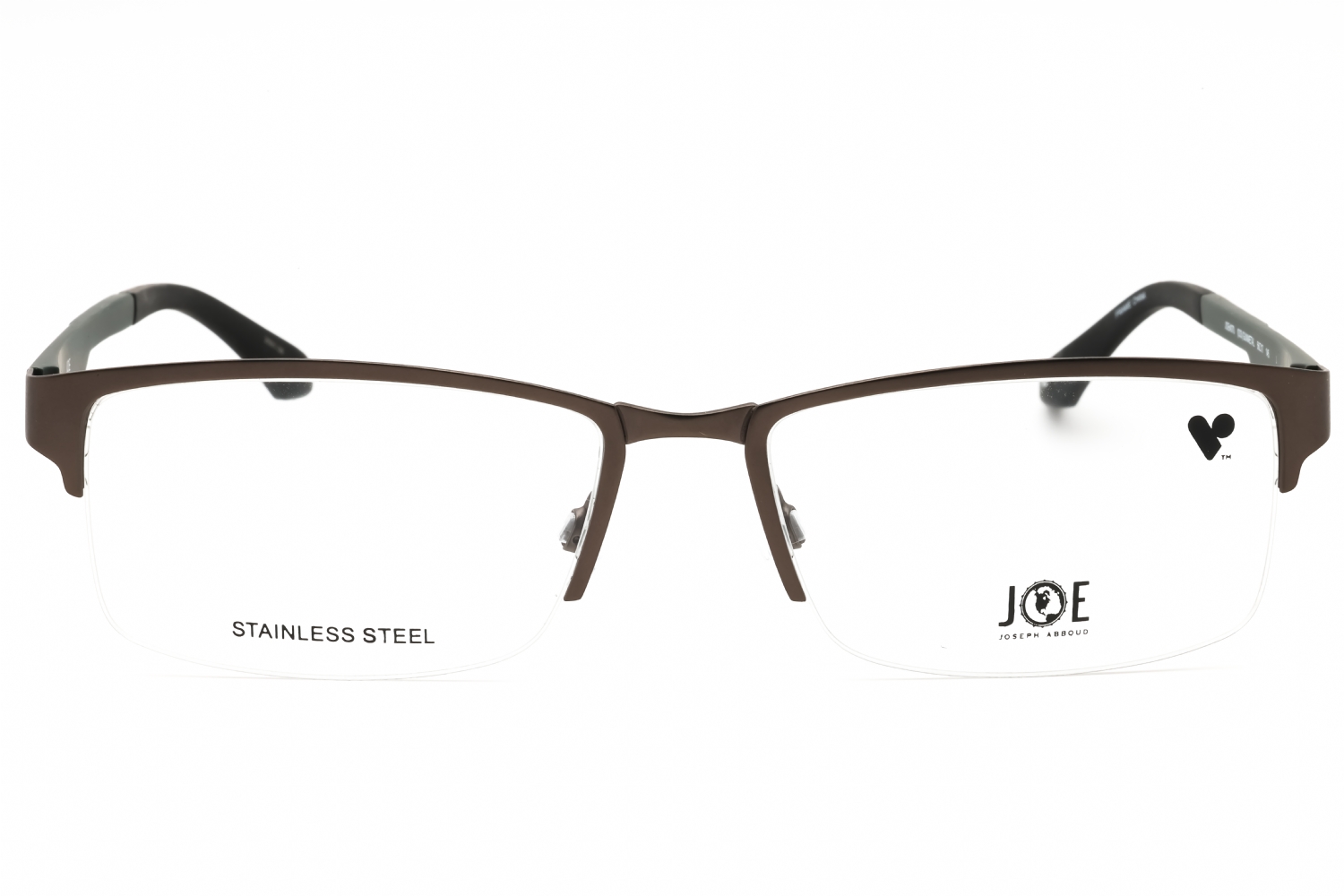 Joe optical JOE4070 - Gunmetal, Metal, Rectangle frame