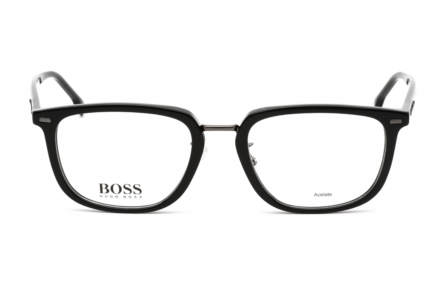Hugo Boss BOSS 1341/F - Black Ruthenium, Plastic, Rectangle frame