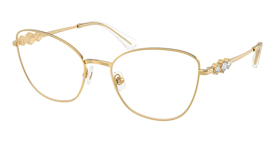 Swarovski SK1034 - Gold, Metal, Cat Eye frame