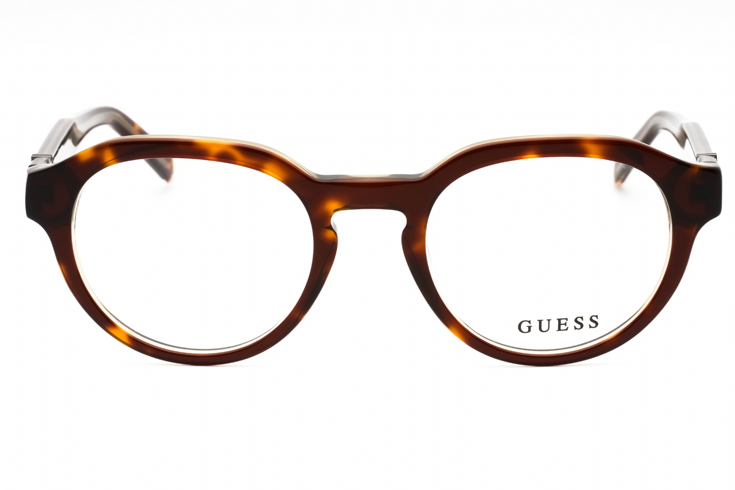 Guess GU50083 - Dark Havana, Acetate, Round frame
