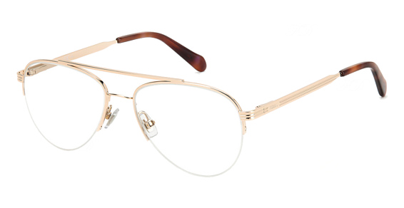 Fossil FOS 7153/G - Light Gold, Stainless Steel, Aviator frame