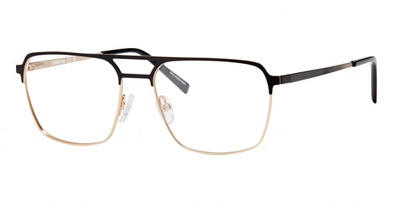 Claiborne CB 281 - Black Gold, Stainless Steel, Aviator frame