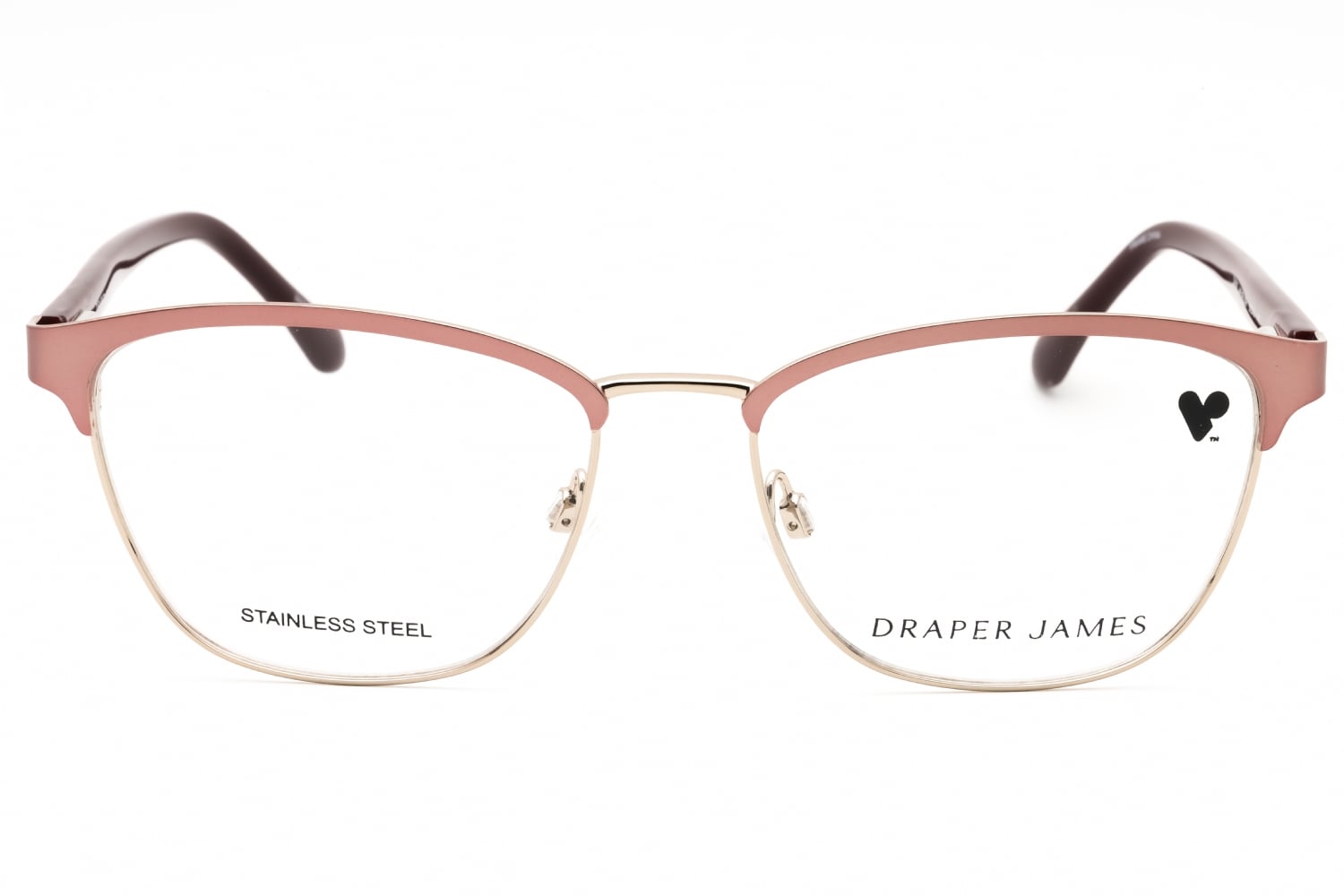 Draper James DJ5003 - Blush, Metal, Rectangle frame