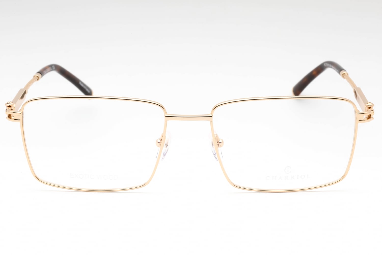 Charriol PC75113 - Shiny Gold/tortoise, Metal, Rectangle frame