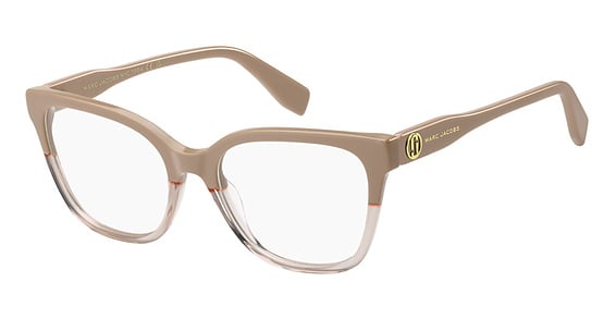 Marc Jacobs Marc 816 - Beige, Acetate, Rectangle frame